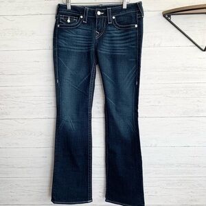 True Religion Dark Bootcut Midrise Jeans